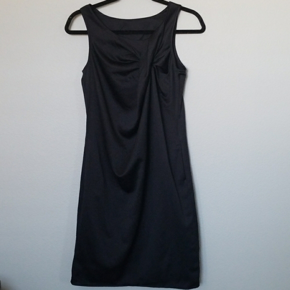Simply Vera Wang XS black knot front sleeveless dress - Picture 1 of 6